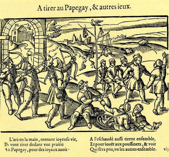 Jeu du papegay. Anonymous. Public Domain