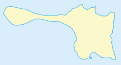 Simplistic map of Holy Island. Author: Fhah 4. Commons 