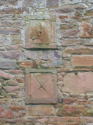 Walled Garden 'hypocaust' system, (Hollow wall). Author: Rosser. Public Domain.