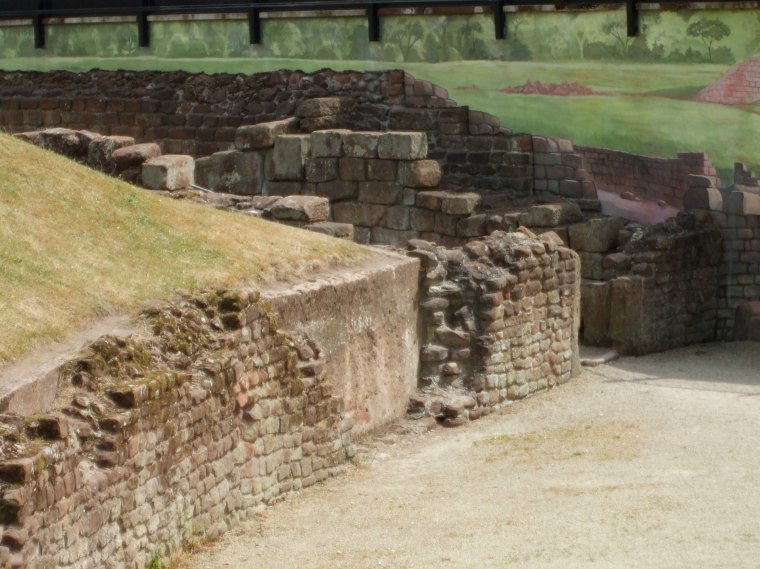 The entrance to the passageway shown is thought to have led to area where the beasts were held