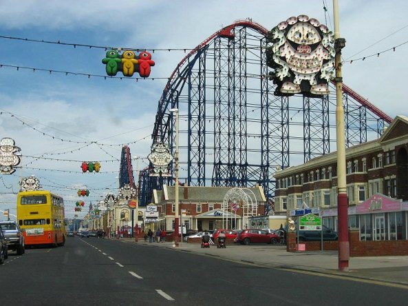 Blackpool 'Pleasure Beach'. Author Gambitek. Creative Commons