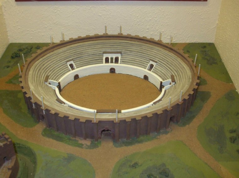 Model of ampitheatre