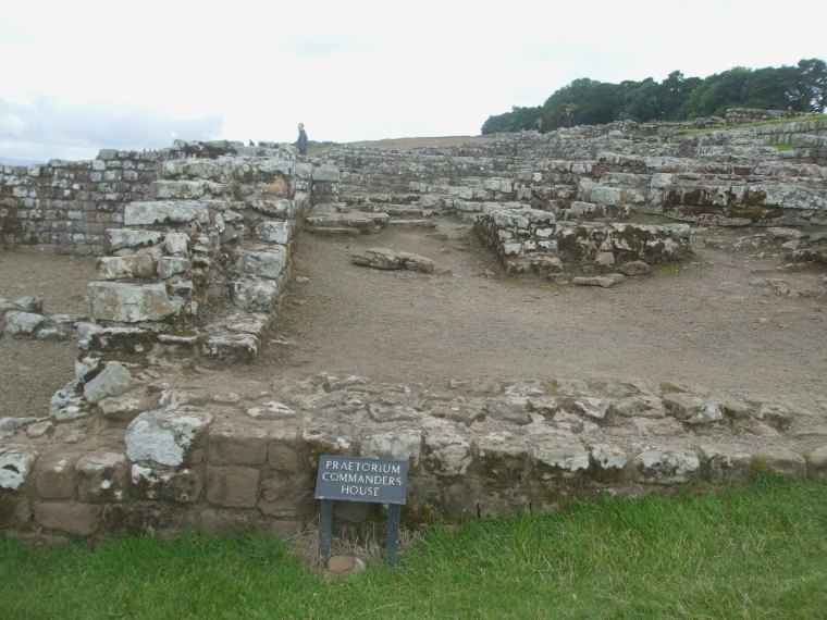 287 Praetorium at Housesteads
