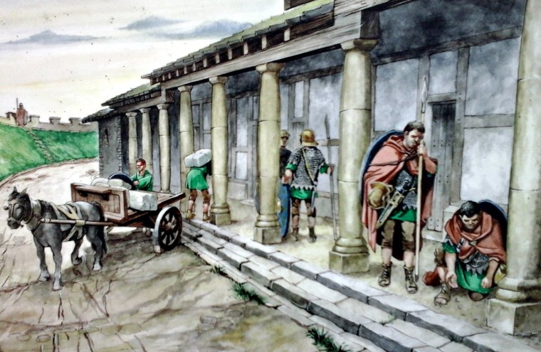 465 Housesteads barracks 2