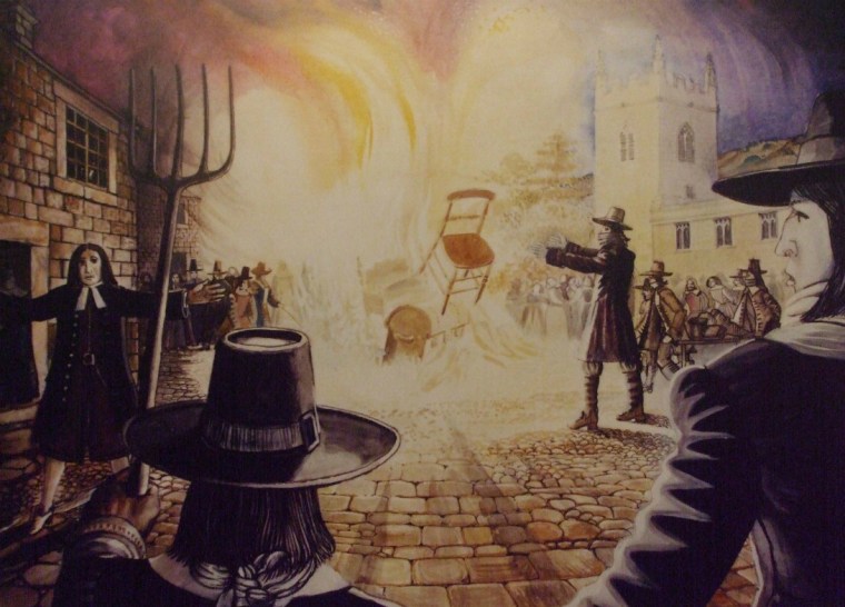 Great burning after the plague at Eyam 2