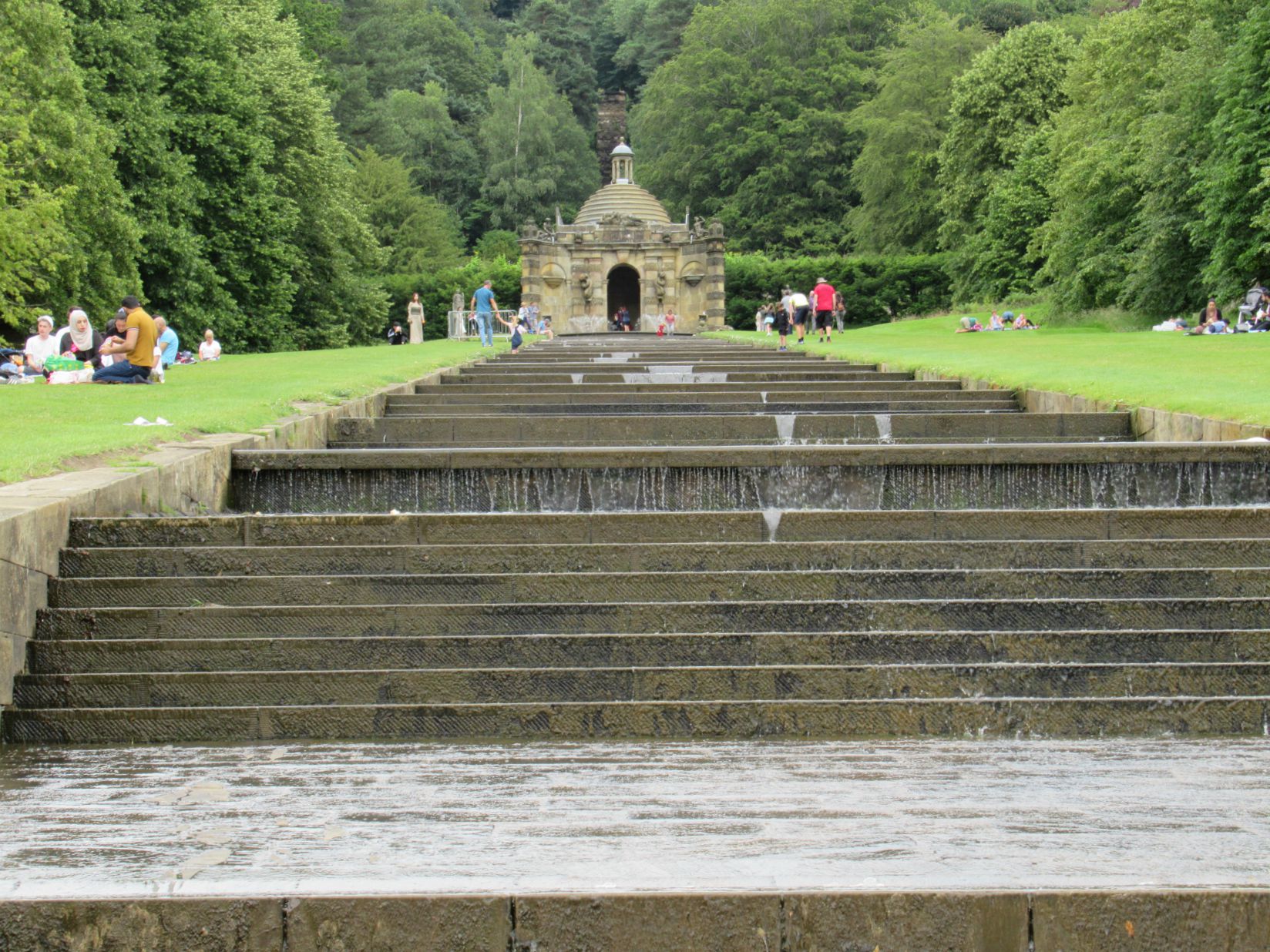 The Cascade, looking towards Cascade House – Millie Thom